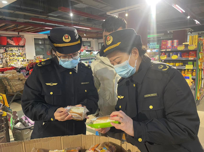 相山區(qū)相南市場監(jiān)管所開展定量包裝商品計(jì)量監(jiān)督檢查